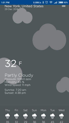 Free Weather App screenshot 1