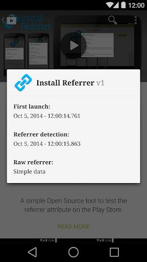 Install Referrer 3 تصوير الشاشة