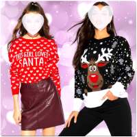 Christmas Girls Photo suit on 9Apps