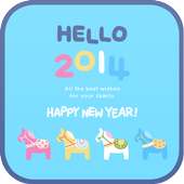 HELLO 2014 go launcher theme