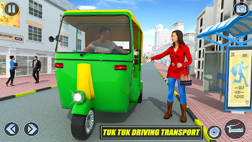 Tuk Tuk Rikshaw Auto Game screenshot 7