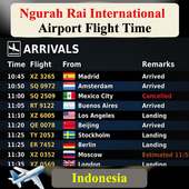 Airport Flight Time of Ngurah Rai on 9Apps