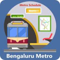 Bengaluru Metro - BMRCL Schedule/Map Route on 9Apps