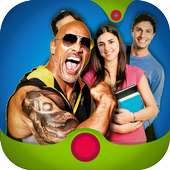 Dwayne Johnson Selfie Camera Pro on 9Apps