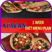 Korean Diet Menu Plan on 9Apps