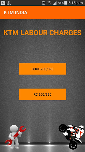 Ktm duke 2024 service cost