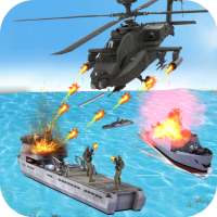 Gunship War : Helicopter Games on 9Apps