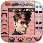 Man Hair Mustache Beard Style Photo Editor Pro on 9Apps
