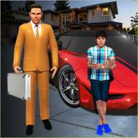 Simulator Ayah Miliarder Virtual: Keluarga Mewah on 9Apps