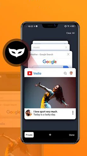 Master Browser Uc - Fast & Secure UI Browser स्क्रीनशॉट 4