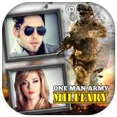 Military Dual Photo Frame