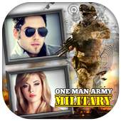 Military Dual Photo Frame