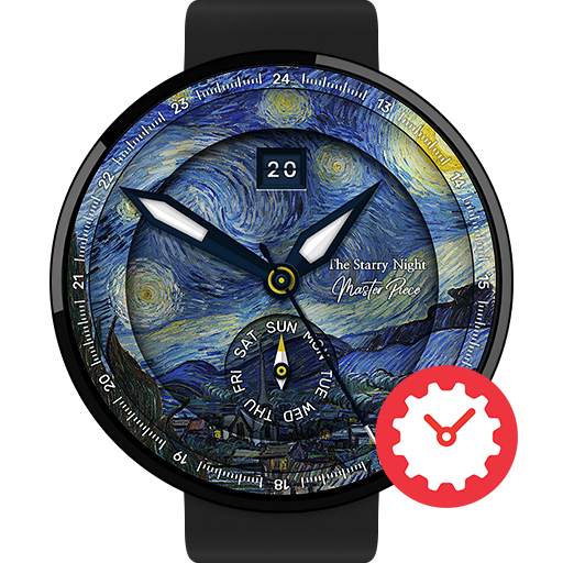 The starry night watchface by OGQ