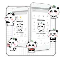 Cute Panda Girl Theme on 9Apps