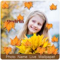 Photo Name Live Wallpaper on 9Apps