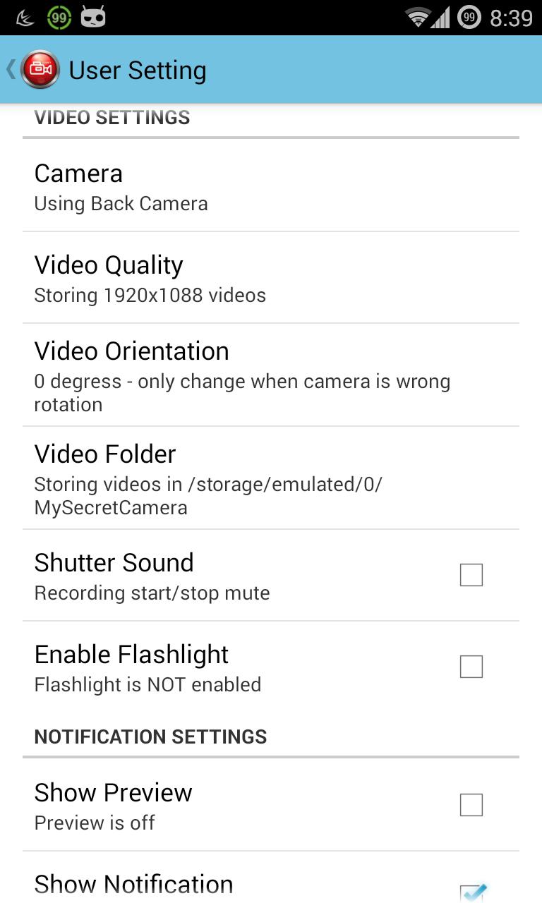 Secret Video Recorder screenshot 6