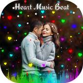 Heart Music Beat - Heart Beat Video Status Maker