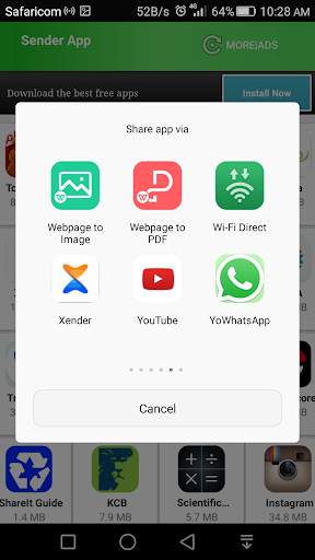 App Xender &Sharing скриншот 3