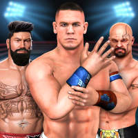 Bodybuilder Fighting Games: Cage Ring Fighting on 9Apps