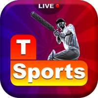 T Sports Live Cricket Matches on 9Apps