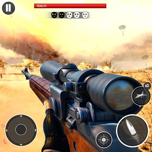 ww2 game sniper: fps permainan menembak 2020