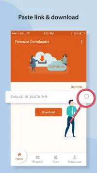 PinSaver - Download Pinterest Video