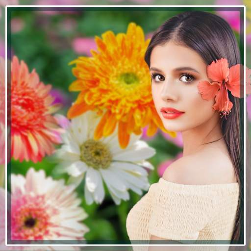 Flower Photo Frame Editor 🌻