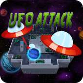 UFO Attack - Rolling ball game