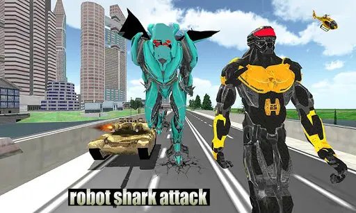 Robot Shark Attack Game 2018