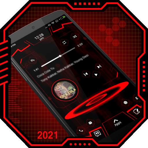 Devicefull Launcher 2021 - hi-tech theme