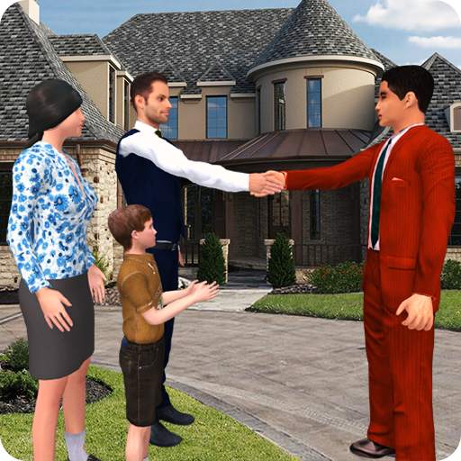 Virtual Rent Home Happy Family
