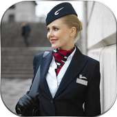 Air Hostess Picture Editor on 9Apps