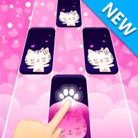 Dream Cat Piano Tiles:Kpop BTS & Anime Music Games