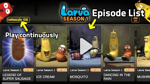 Larva season 1(full version) APK Download 2023 - Free - 9Apps
