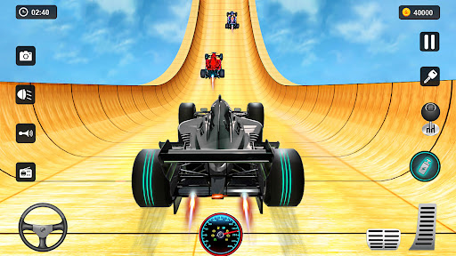 Formula Car Stunt - Car Games स्क्रीनशॉट 7