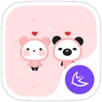 Cute Panda Baby theme & HD wallpapers