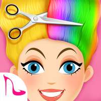 Super Hair Salon:Hair Cut & Hairstyle Makeup Games on 9Apps