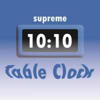 Supreme!  Table Clock