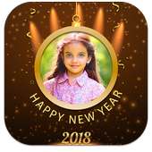 Happy New Year 2018 Photo Frames