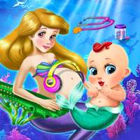 Pragnant Mermaid Care Newborn Baby