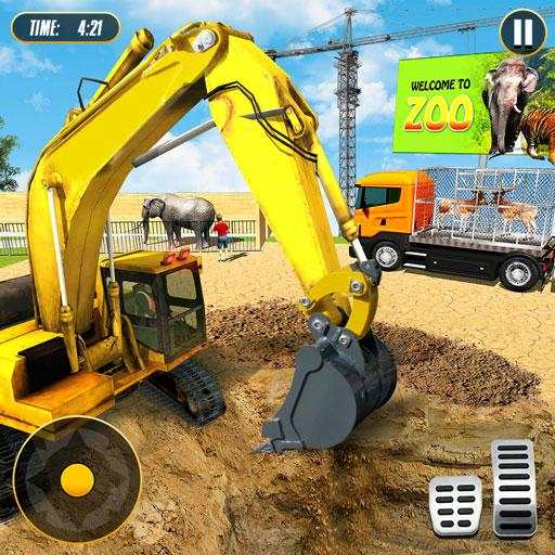 Animal Zoo Construction Sim