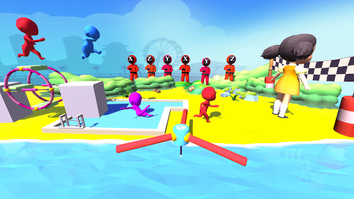 Game Race 3D: Fun Squid Run 3D screenshot 1