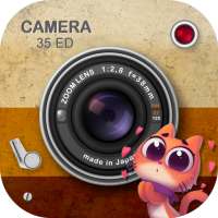 Dazz Cam - Retro Camera Polaroid & 3D Effect on 9Apps