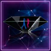 Hologramme 3D Gars de la danse