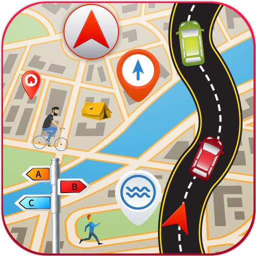 Driving Route GPS Navigation F