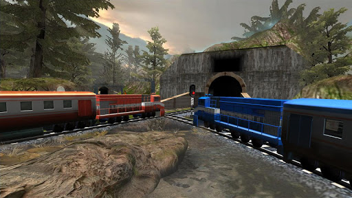 Train Trò chơi 3D 2 cầu thủ screenshot 12