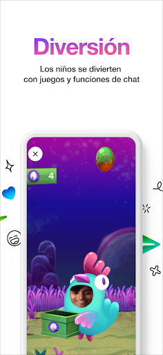Messenger Kids – La app de men screenshot 4