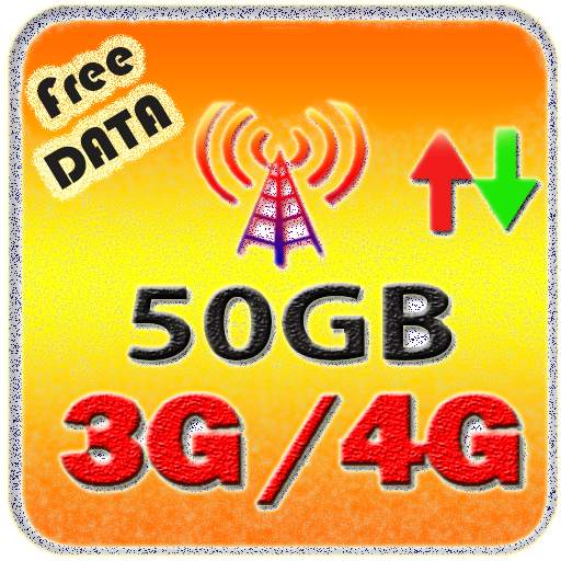 50 GB Free data Free 3g 4g internet free save data