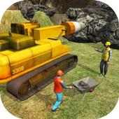 Railroad Crossing Train Tunnel Construction Game