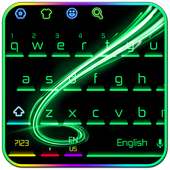 Green Neon Light Keyboard on 9Apps